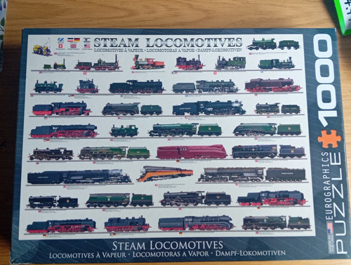 Steam locomotives 1000 piece - 1000,