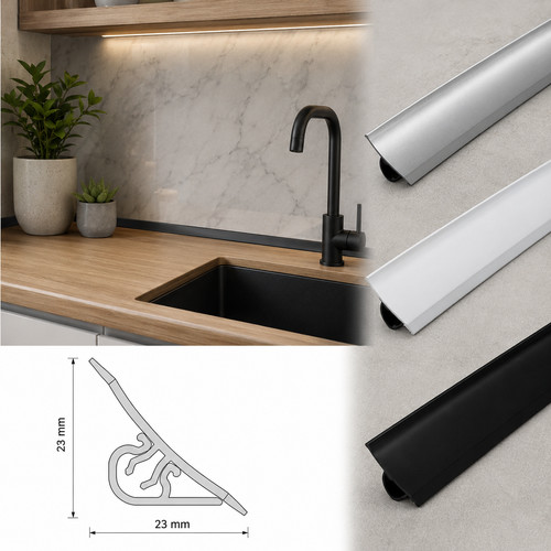 Kitchen worktop edging trim - worktop,