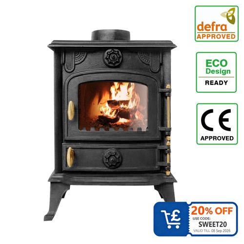 5kw multifuel stove cast iron - stove,
