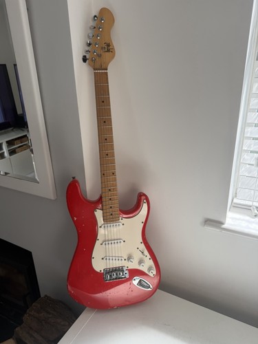 Herald electric guitar red - electric,