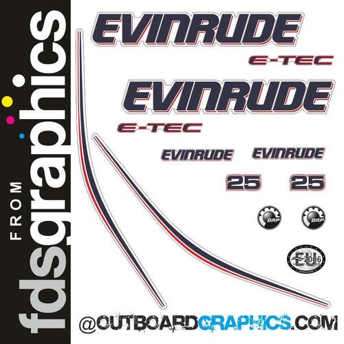 Evinrude 25hp etec e tec - etec, e-tec