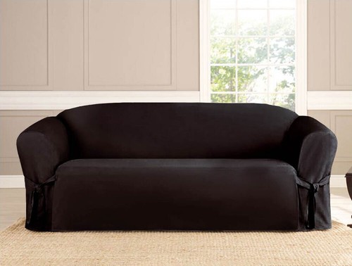 Microsuede furniture slipcover - microsuede,