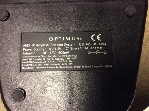 Optimus amx10 two - optimus, way
