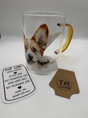 Gems clear glass - glass, mug
