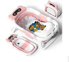 COOSEYA Foldable Baby Bath Tub