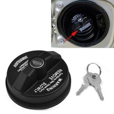 Gas Fuel Cap W/2 KEY Fit