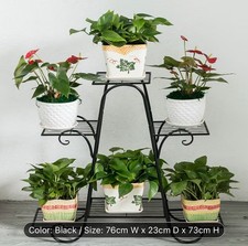 Tall Low Corner Tiered Plant