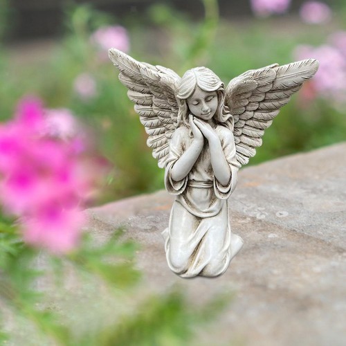 Angel garden statue - garden,