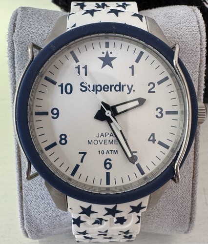 Superdry watch white - watch, and