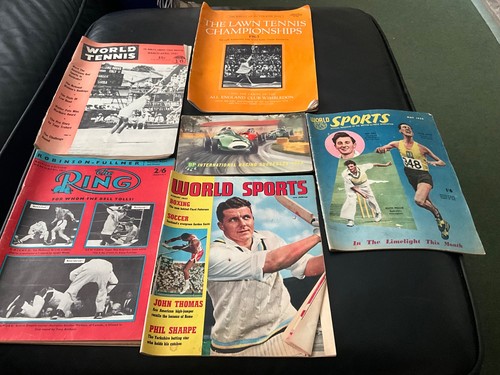 Vintage sports magazines job - sports,