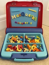 Early Learning Centre Magnetic Letters Numbers Symbols Carry Case And Board
