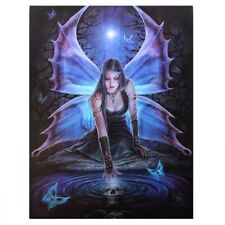 Immortal Flight by Anne Stokes Gothic Fairy Small Canvas Wall Hanging Picture