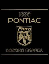 1986 Pontiac Fiero Factory