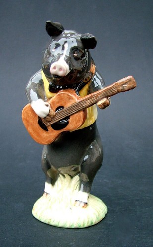 Beswick pig prom figurine - pig,