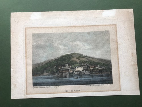 Antique 1799 print kingswere - 1799,
