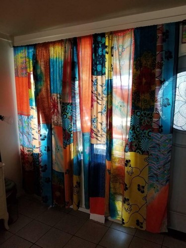 Pcs indian sari - pcs, patchwork