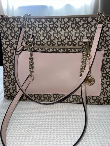 Dkny elegant brown - and, pink