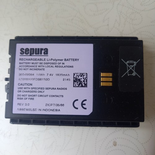 Battery for sepura - for, 300-02064