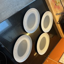 Denby Echo Blue Oval Serving Platters England Stoneware vintage