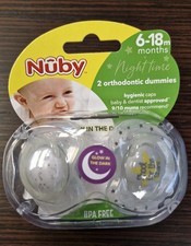 2 x Nuby Orthodontic Uber