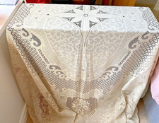 LOVELY VINTAGE IVORY POLYESTER