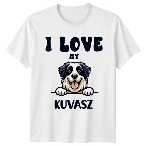 Love kuvasz t shirt - love,