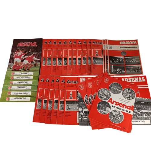 Arsenal football programmes - arsenal,