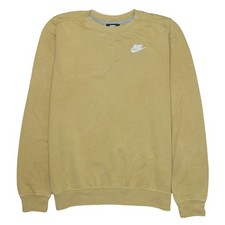 Nike Mens Sweatshirt Mustard