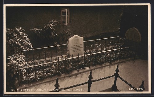 Postcard hathersage little - hathersage,,