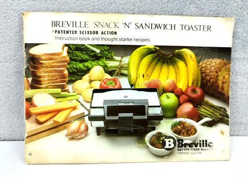 Breville snack sandwich - snack, n