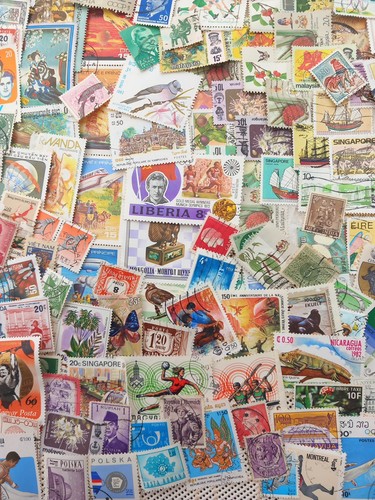 World foreign stamp collection - world,