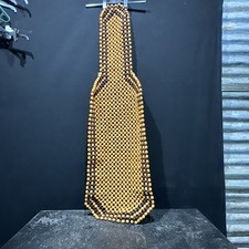 Vintage 1970s Wooden Beaded