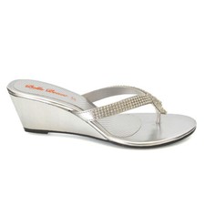 Womens Wedge Heel Flip Flops