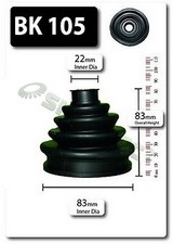 Shaftec Front Outer CV Boot