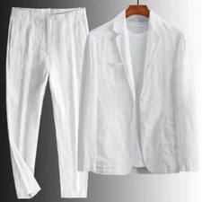 Men Summer 2pcs Suit Jacket