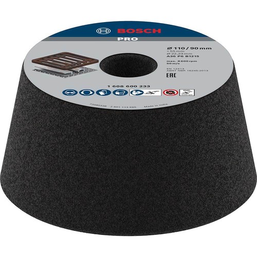 Bosch pro conical abrasive - conical, cup