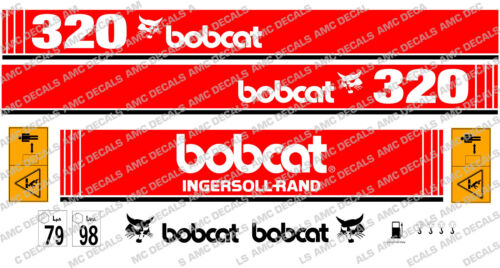 Bobcat 320 mini - 320, decal