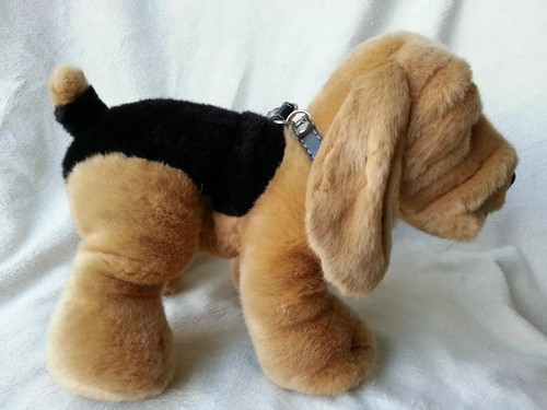 Soft toy puppy dog - soft,