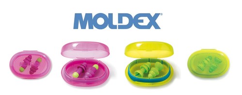 Moldex reuseable earplugs - moldex,