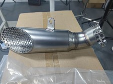 Motorcycle exhaust muffler for