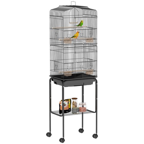 Pawhut bird cage for - bird, budgie