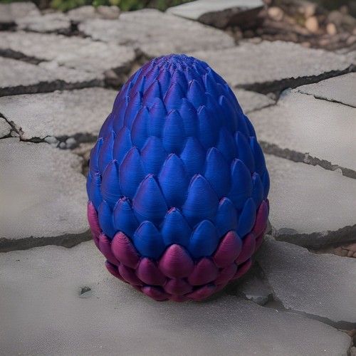 Printed dragon full - 3d,