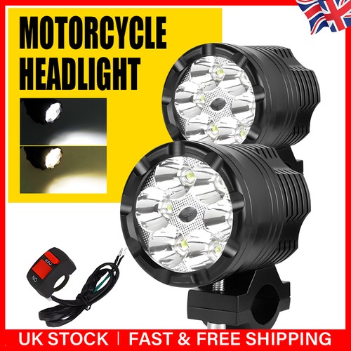 Led motorcycle headlight - 2x,