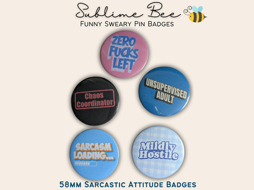 Funny sweary pin - funny,
