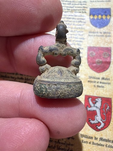 Engraved georgian fob seal - un-engraved,
