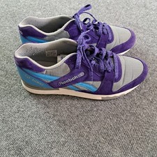 Reebok Classics Shoes Mens Size 11 Purple Gray Blue Sneakers GL6000