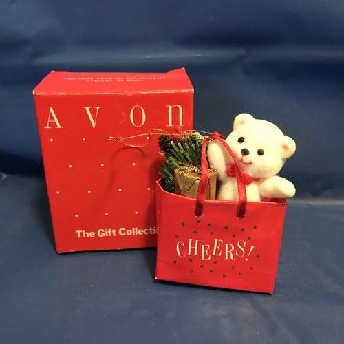 Vintage avon teddy bear - teddy, in