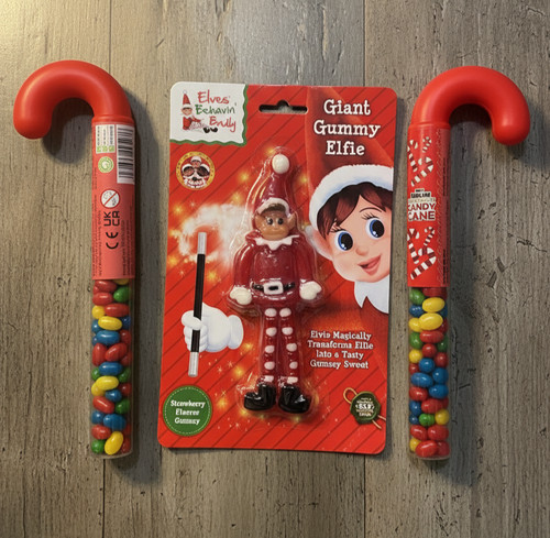 Deluxe giant gummy elf - giant,