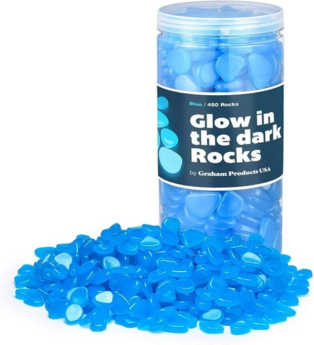 Glow the dark rocks 1in - glow,