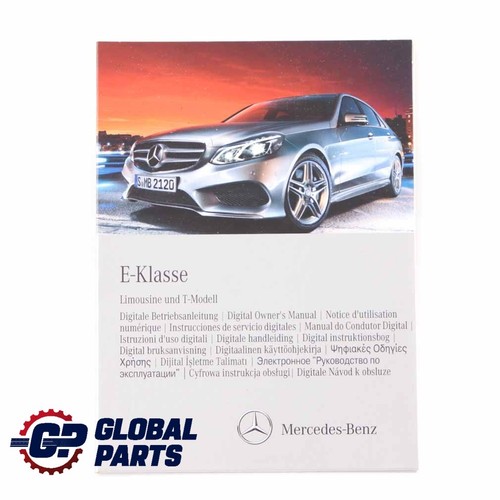 Mercedes w212 owner - w212, manual